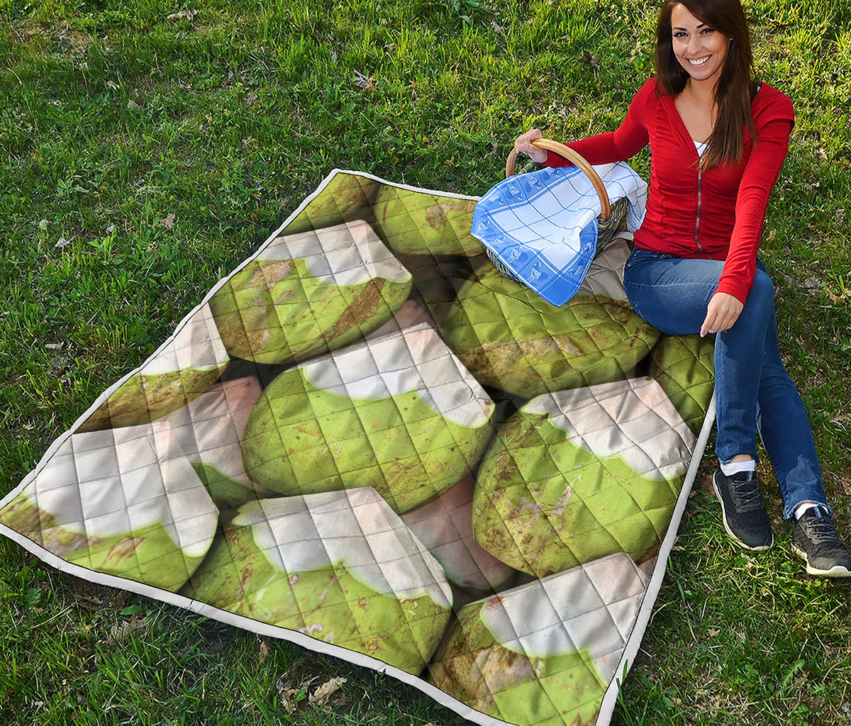 Coconut 3D Print Quilt