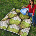 Coconut 3D Print Quilt