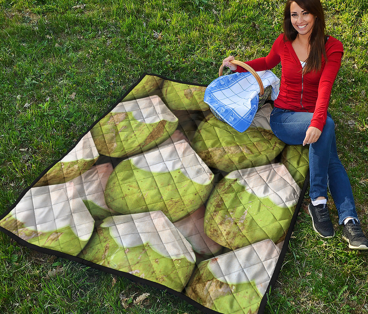 Coconut 3D Print Quilt