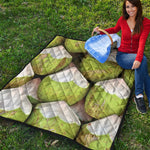 Coconut 3D Print Quilt