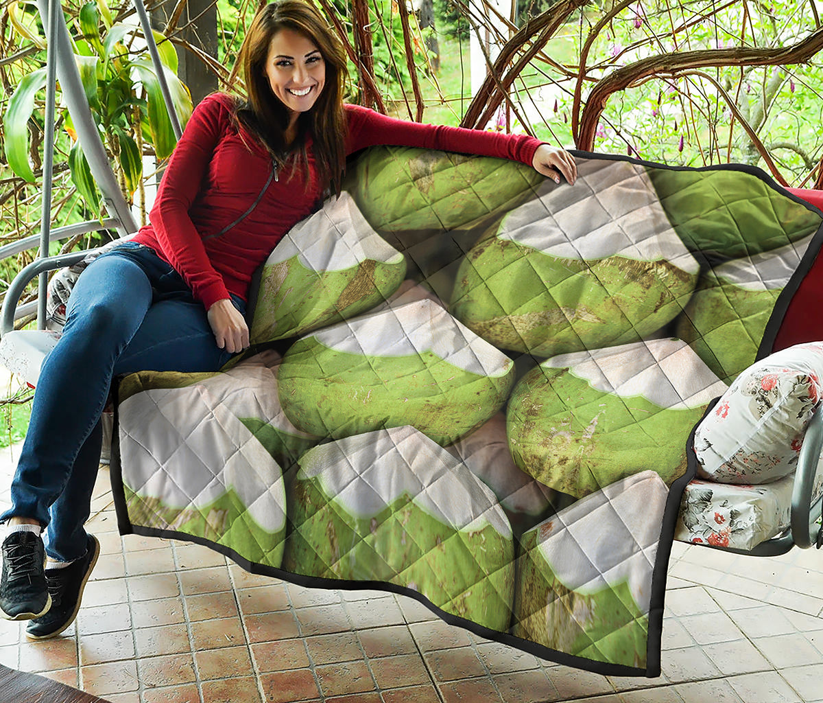 Coconut 3D Print Quilt