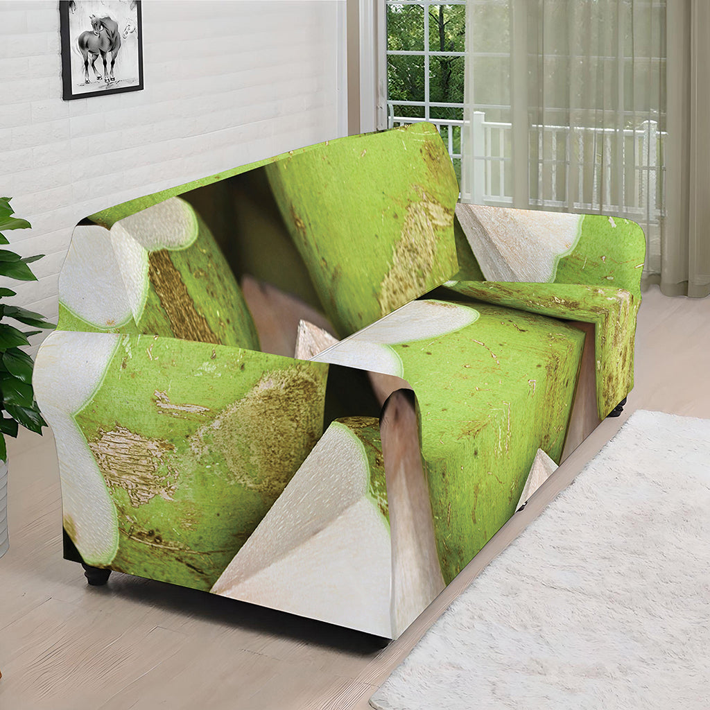 Coconut 3D Print Sofa Cover