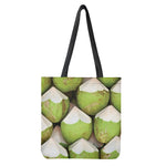 Coconut 3D Print Tote Bag