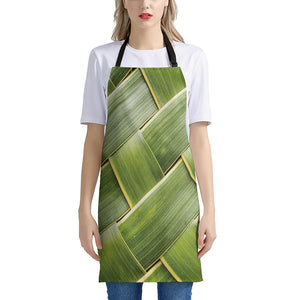 Coconut Leaf Print Apron