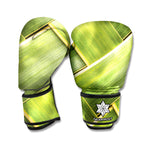 Coconut Leaf Print Boxing Gloves