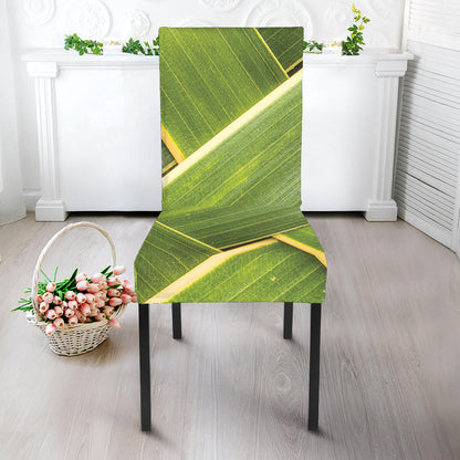 Coconut Leaf Print Dining Chair Slipcover
