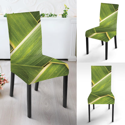 Coconut Leaf Print Dining Chair Slipcover