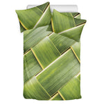 Coconut Leaf Print Duvet Cover Bedding Set