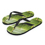 Coconut Leaf Print Flip Flops