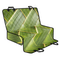 Coconut Leaf Print Pet Car Back Seat Cover