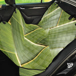Coconut Leaf Print Pet Car Back Seat Cover