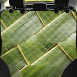 Coconut Leaf Print Pet Car Back Seat Cover