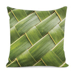 Coconut Leaf Print Pillow Cover