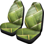 Coconut Leaf Print Universal Fit Car Seat Covers