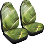 Coconut Leaf Print Universal Fit Car Seat Covers