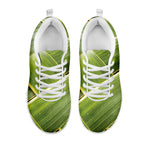 Coconut Leaf Print White Sneakers