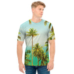 Coconut Tree Print Men's T-Shirt