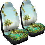 Coconut Tree Print Universal Fit Car Seat Covers