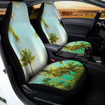 Coconut Tree Print Universal Fit Car Seat Covers