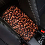 Coffee Beans Print Car Center Console Cover