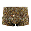 Coffee Drawing Pattern Print Men's Boxer Briefs