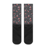 Cola Bottle Pattern Print Crew Socks