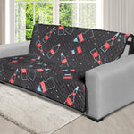 Cola Bottle Pattern Print Futon Protector