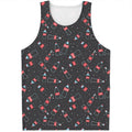 Cola Bottle Pattern Print Men's Tank Top