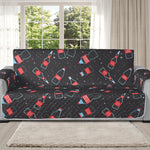 Cola Bottle Pattern Print Oversized Sofa Protector