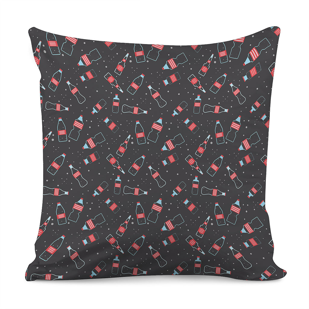 Cola Bottle Pattern Print Pillow Cover