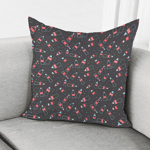 Cola Bottle Pattern Print Pillow Cover