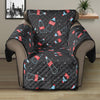 Cola Bottle Pattern Print Recliner Protector