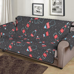 Cola Bottle Pattern Print Sofa Protector