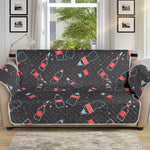 Cola Bottle Pattern Print Sofa Protector