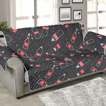 Cola Bottle Pattern Print Sofa Protector