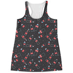 Cola Bottle Pattern Print Women's Racerback Tank Top