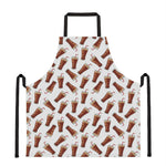 Cola Pattern Print Apron