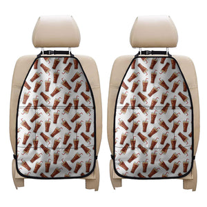 Cola Pattern Print Car Seat Organizers