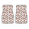 Cola Pattern Print Front Car Floor Mats