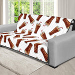 Cola Pattern Print Futon Protector