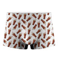 Cola Pattern Print Men's Boxer Briefs