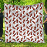 Cola Pattern Print Quilt