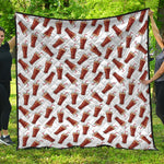 Cola Pattern Print Quilt