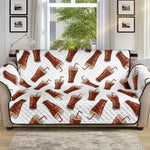 Cola Pattern Print Sofa Protector