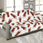 Cola Pattern Print Sofa Protector