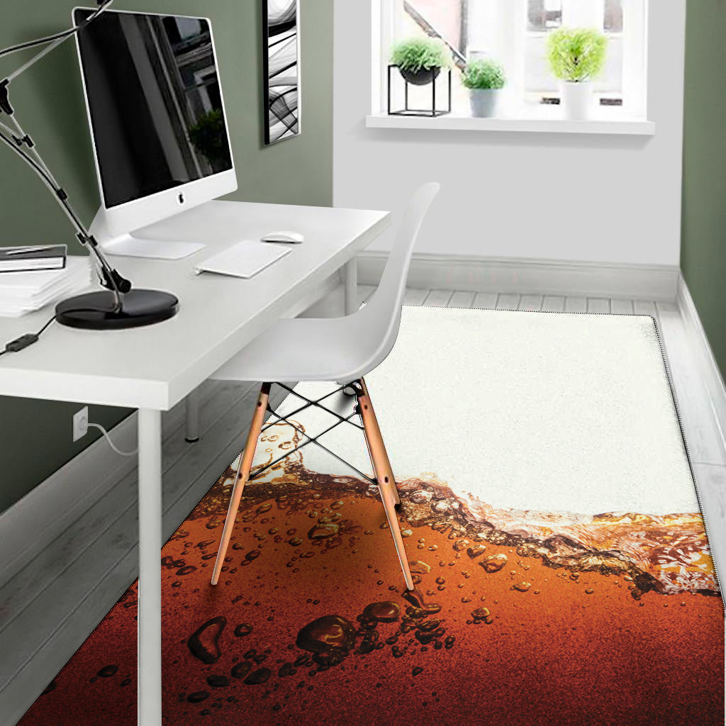 Cola Print Area Rug