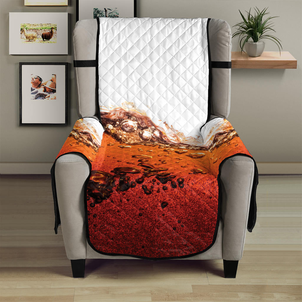 Cola Print Armchair Protector