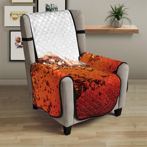 Cola Print Armchair Protector