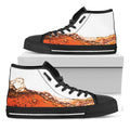 Cola Print Black High Top Sneakers