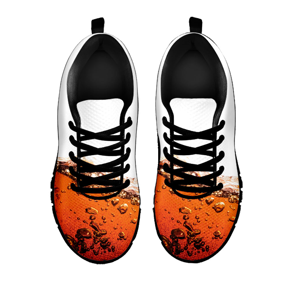 Cola Print Black Sneakers